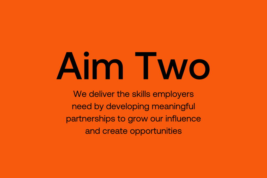 Aim two for the Community Impact.