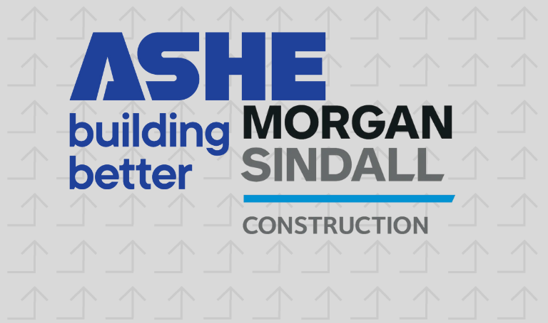 Ashe construction and morgan sindall logos