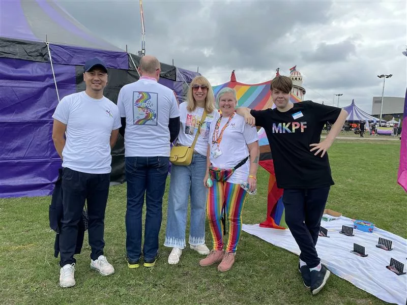 Proud to be at pride – celebrating and supporting LGBTQ+ communities