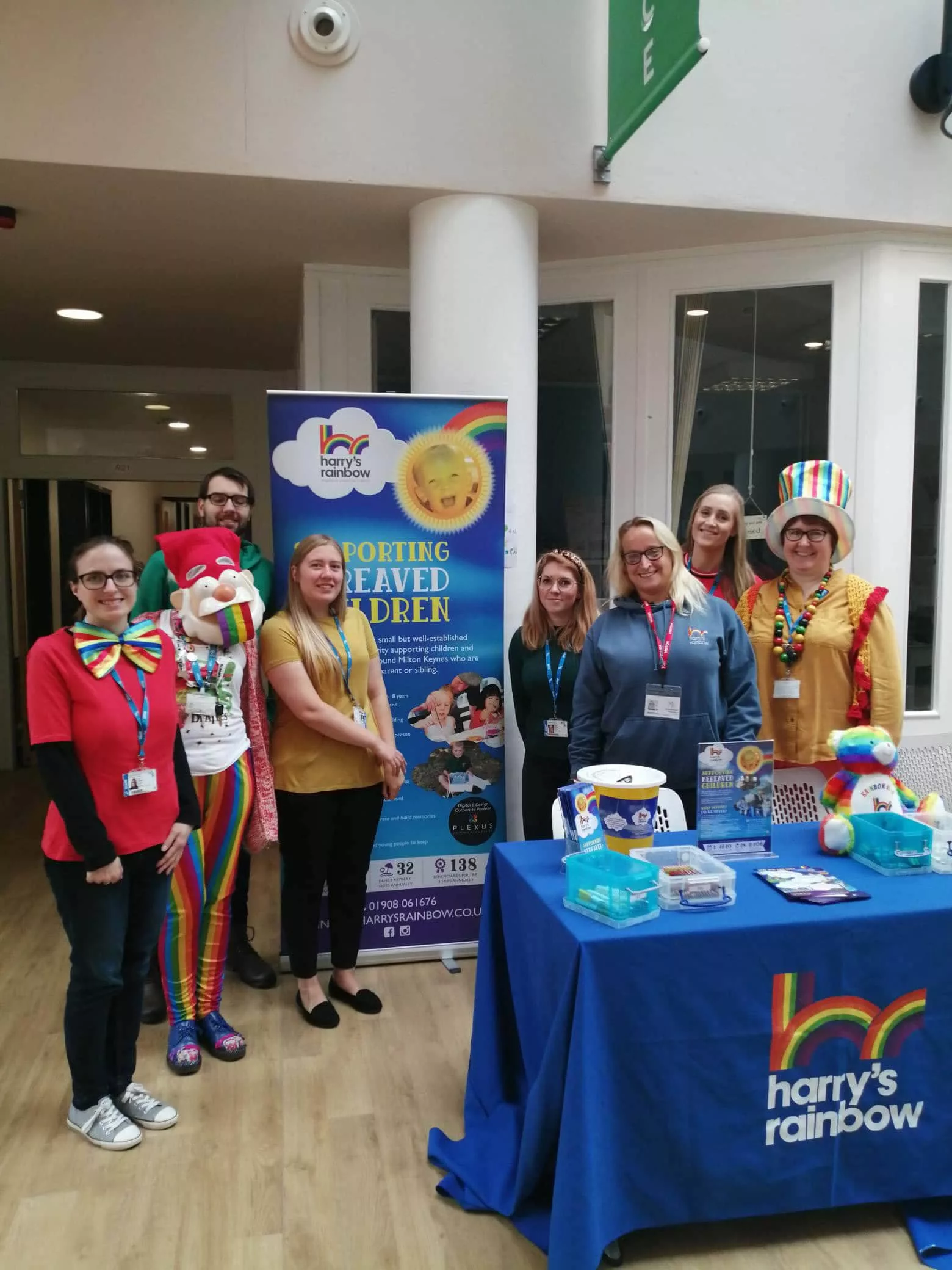MK College celebrates raising £1000 for Harry’s Rainbow