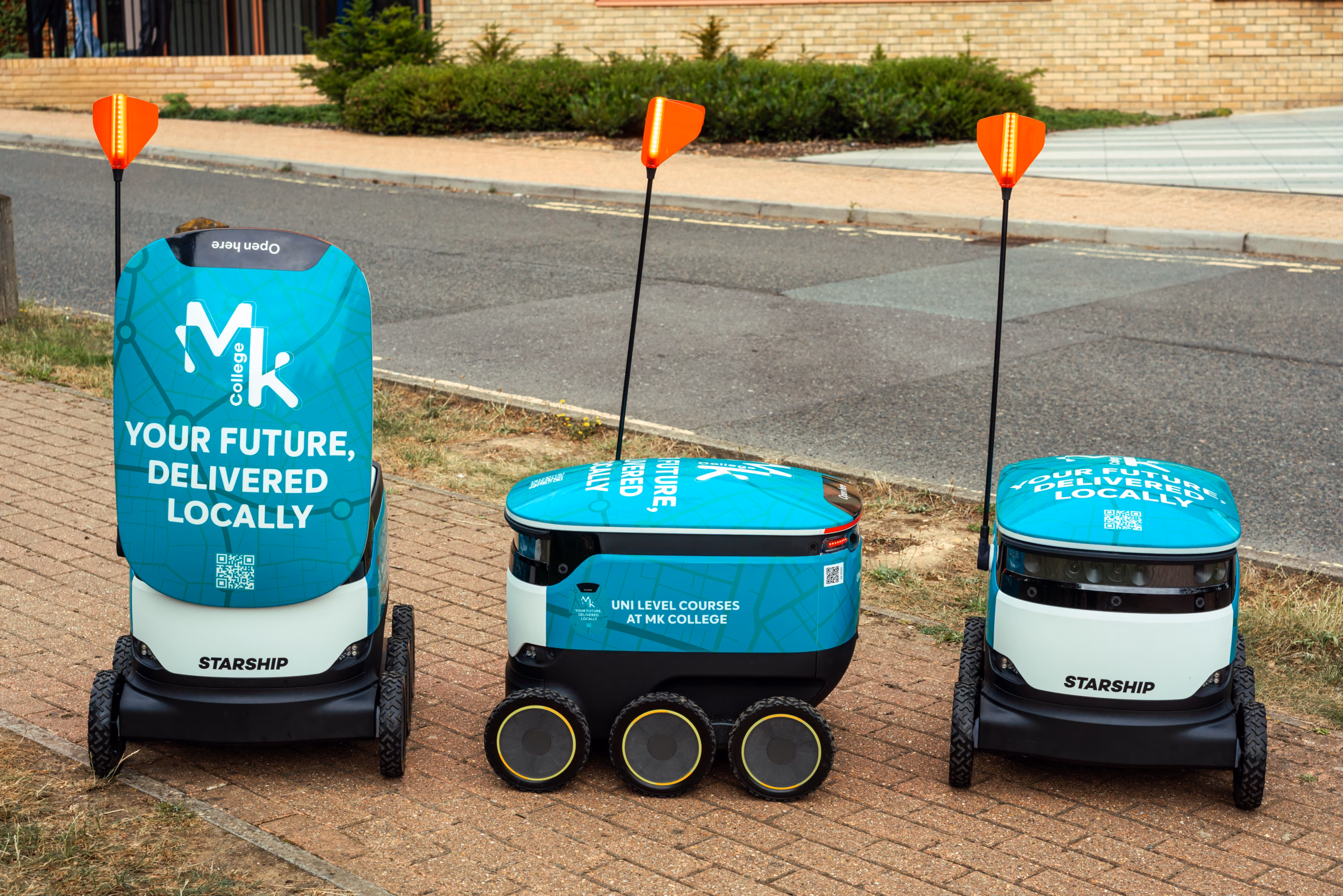 Meet the Milton Keynes robots with a message for your future